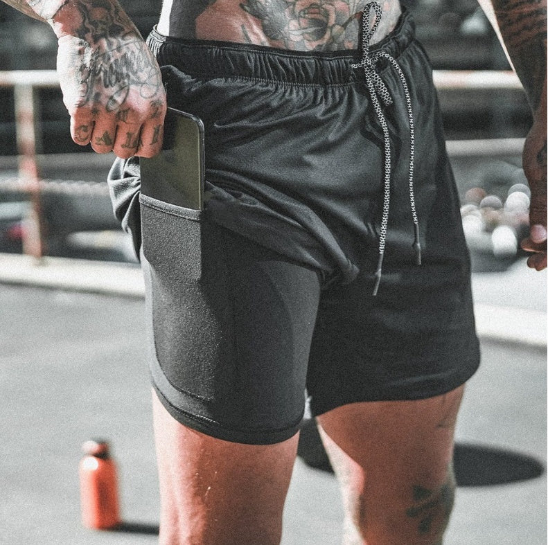 Pocket Compression Shorts for Active Comfort and Support