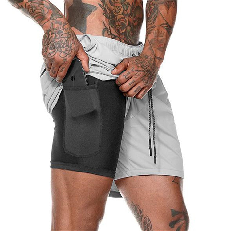 Pocket Compression Shorts for Active Comfort and Support