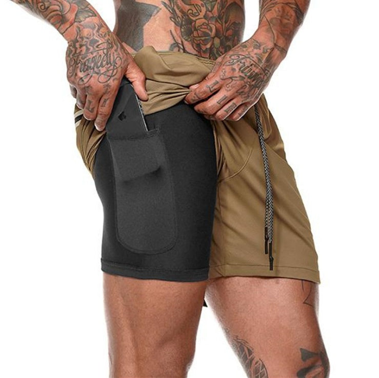 Pocket Compression Shorts for Active Comfort and Support