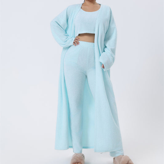 3-Piece Cozy Pajama & Lounge Set for Women