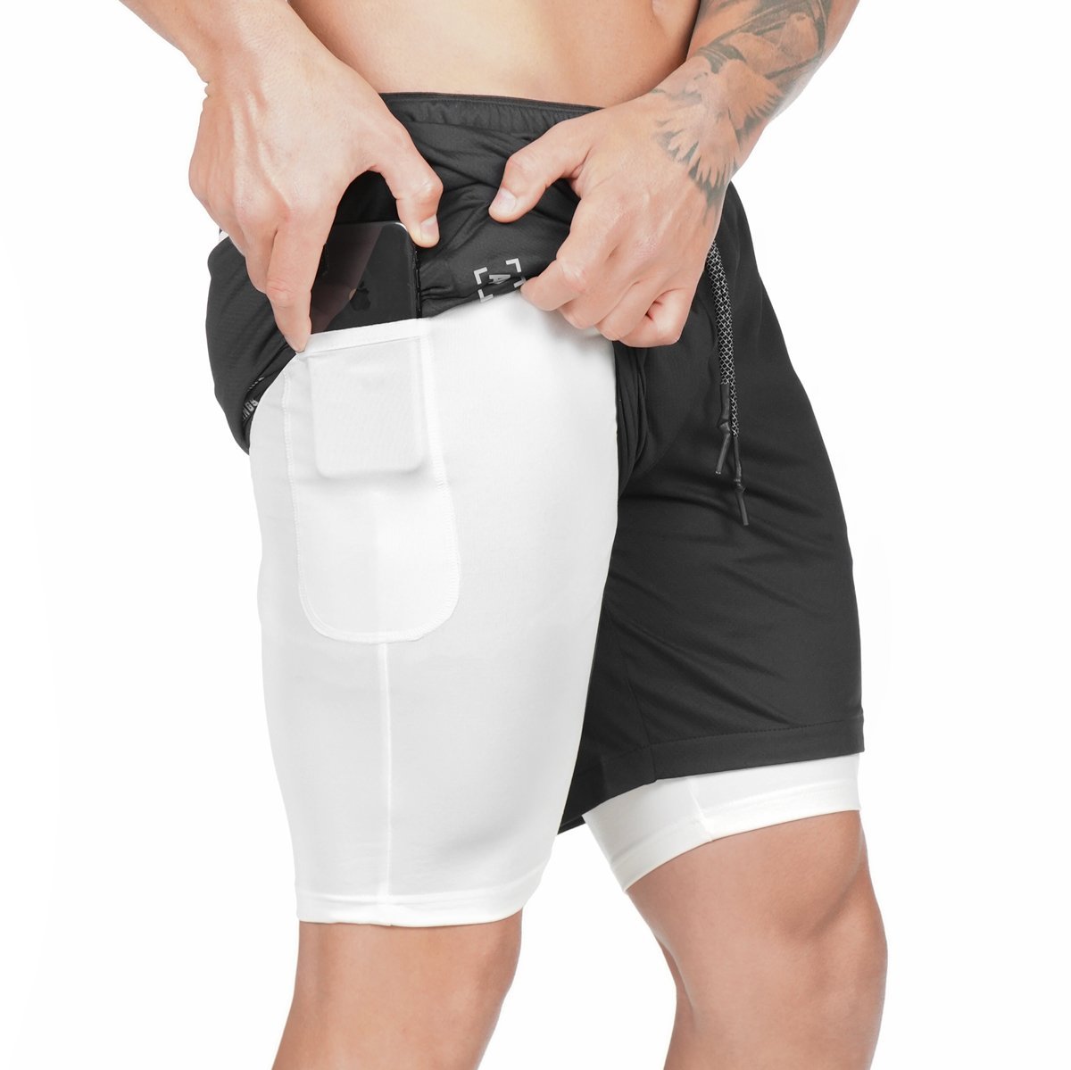 Pocket Compression Shorts for Active Comfort and Support