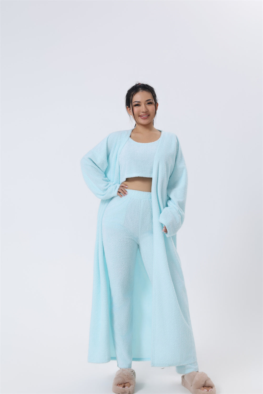 3-Piece Cozy Pajama & Lounge Set for Women