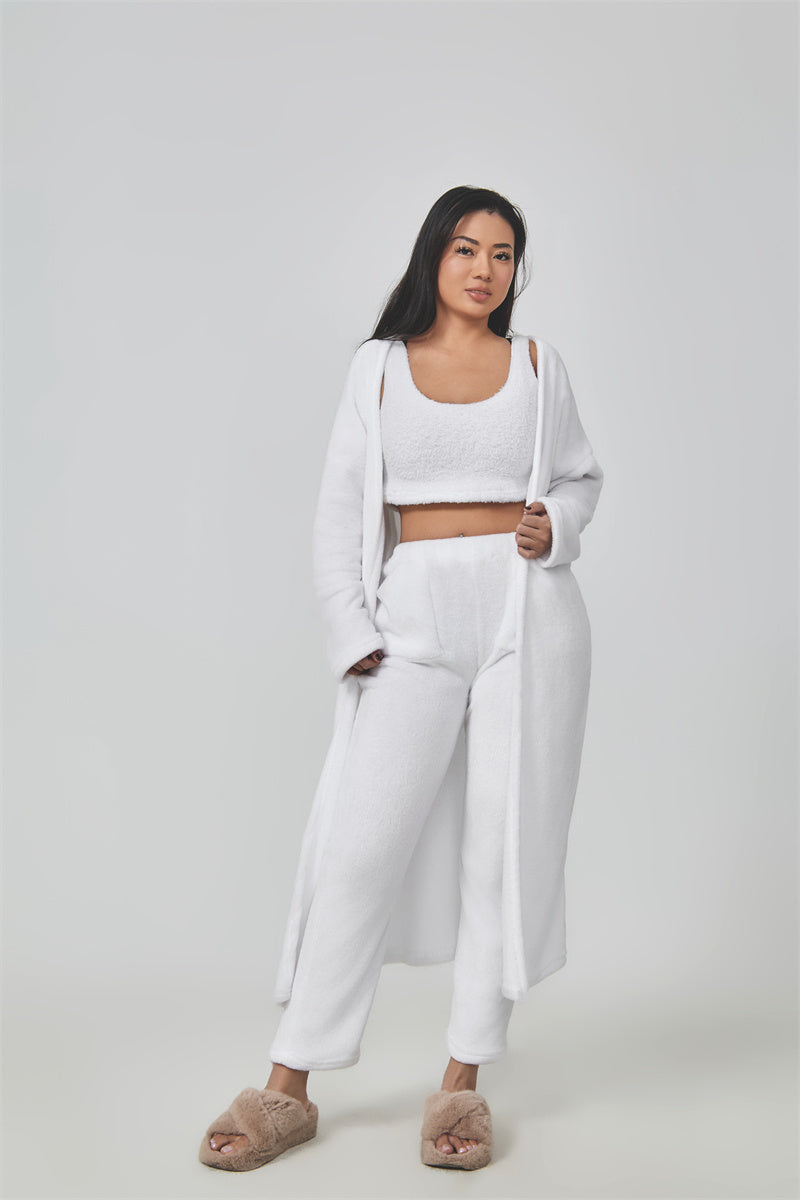 3-Piece Cozy Pajama & Lounge Set for Women