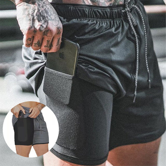 Pocket Compression Shorts for Active Comfort and Support